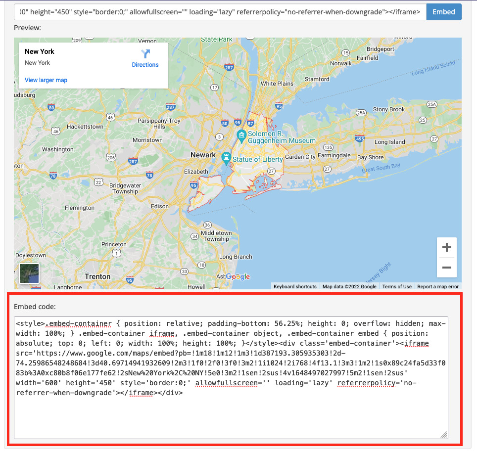 Responsive Google Maps CoffeeCup Software   Embed Code 