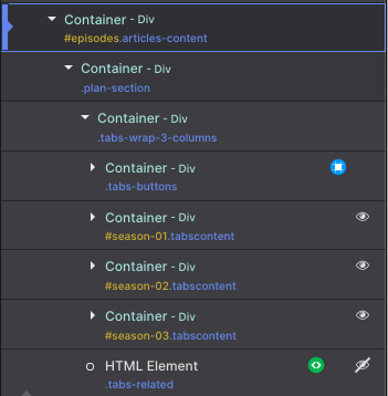 Nested Tabs